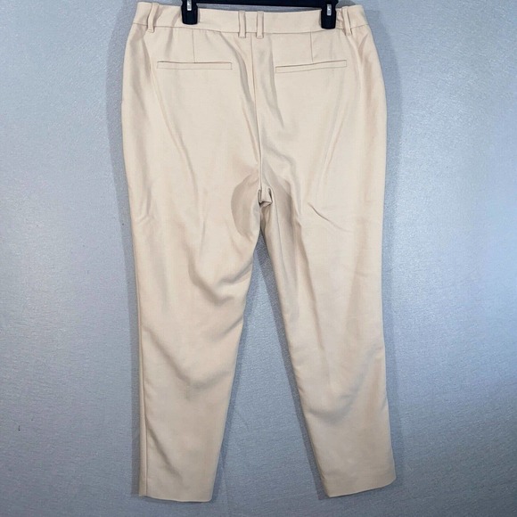 Chicos Pants Womens 2R Beige Pockets Belt Loop High Rise Business Casual - Picture 6 of 14